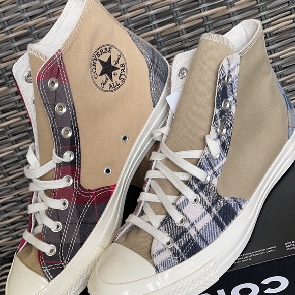 Converse Chuck 70 Hi Tan/Black/Egret MEN`S - Picture 7 of 16